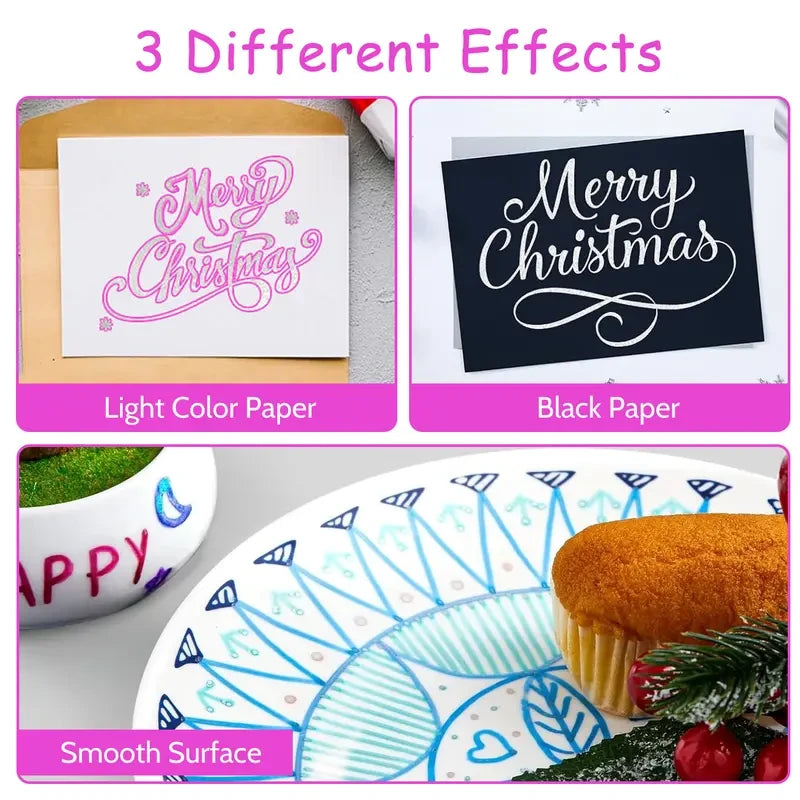 Outline Shimmer Marker Set