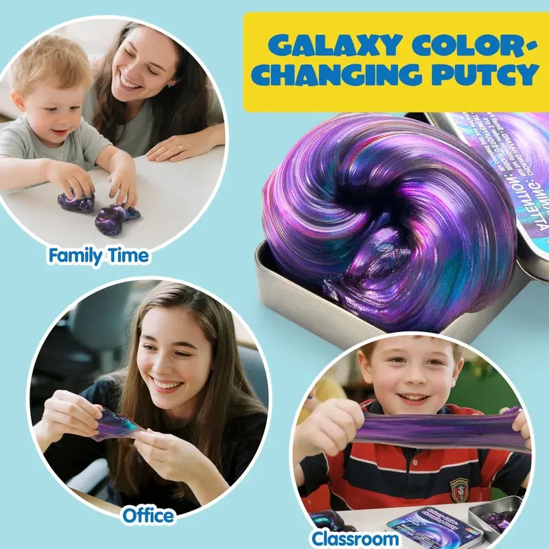 Galaxy Color Changing Putty