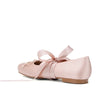 Square Toe Bow Mary Jane Flats