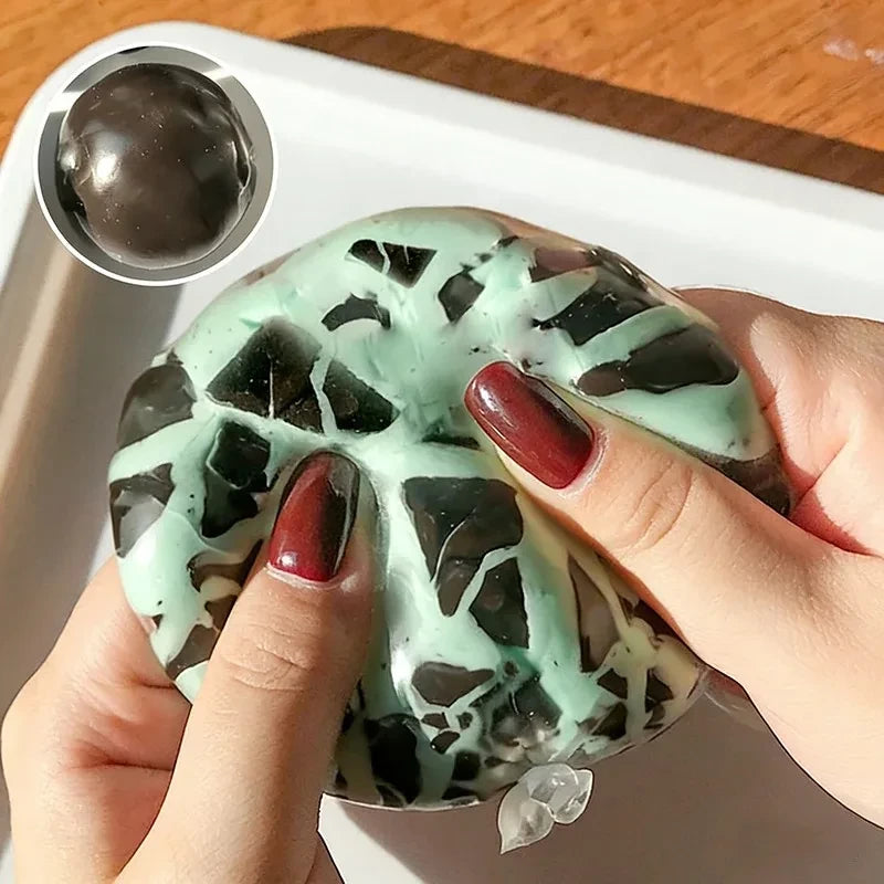 Mint Chocolate Crispy Wax Ball Fidget Toy